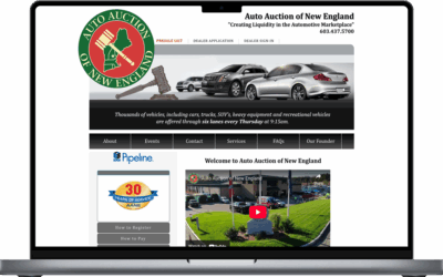 AUTO AUCTION OF NEW ENGLAND, INC.