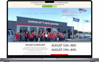 GARDEN SPOT AUTO AUCTION